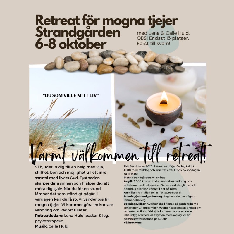 Retreat för mogna tjejer